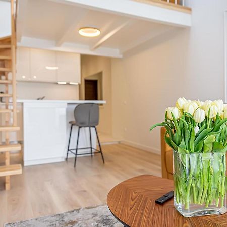 Modern Loft Apartment W/Free Parking No.3 Marijampole Luaran gambar