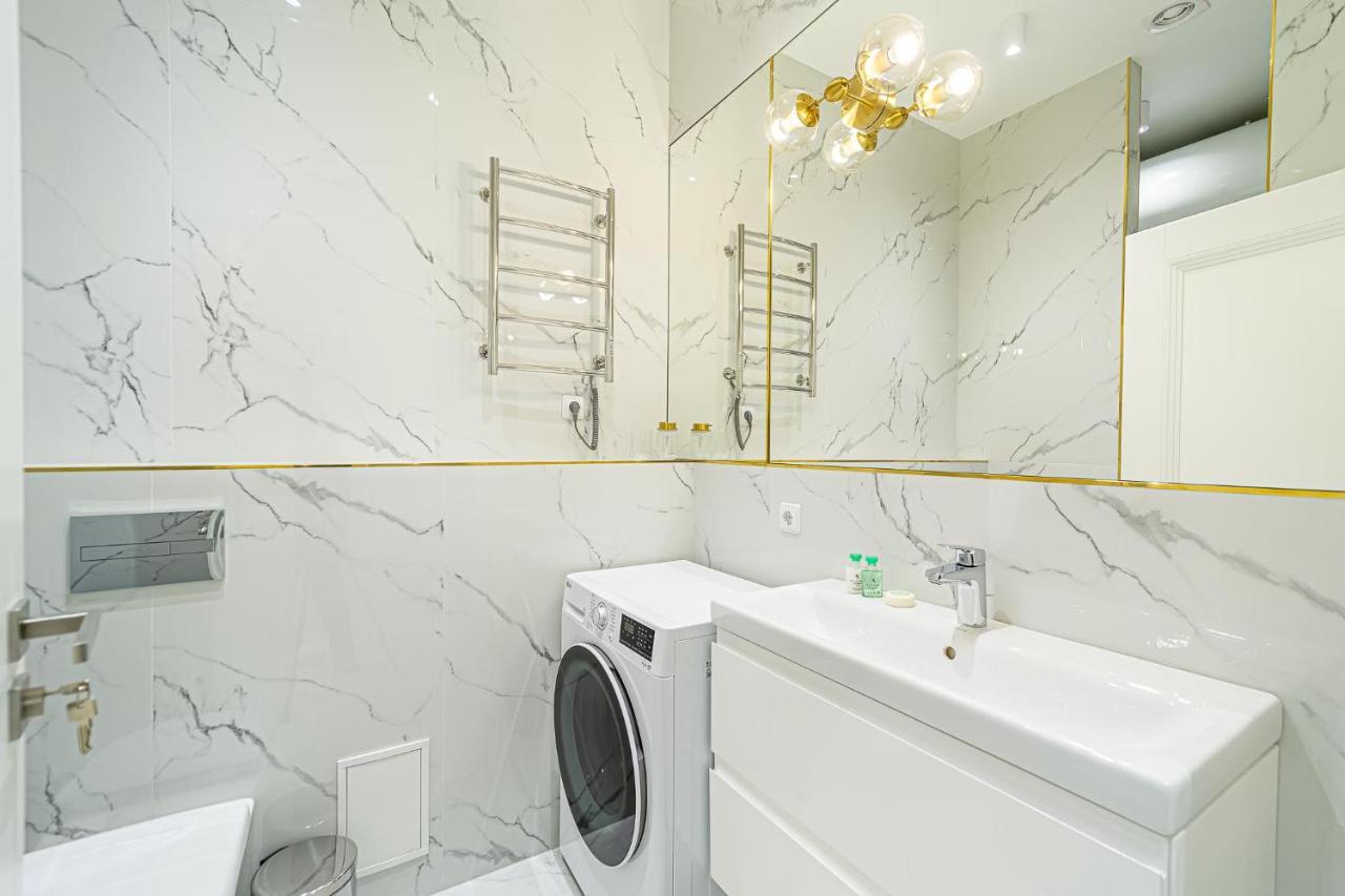 Modern Loft Apartment W/Free Parking No.3 Marijampole Luaran gambar