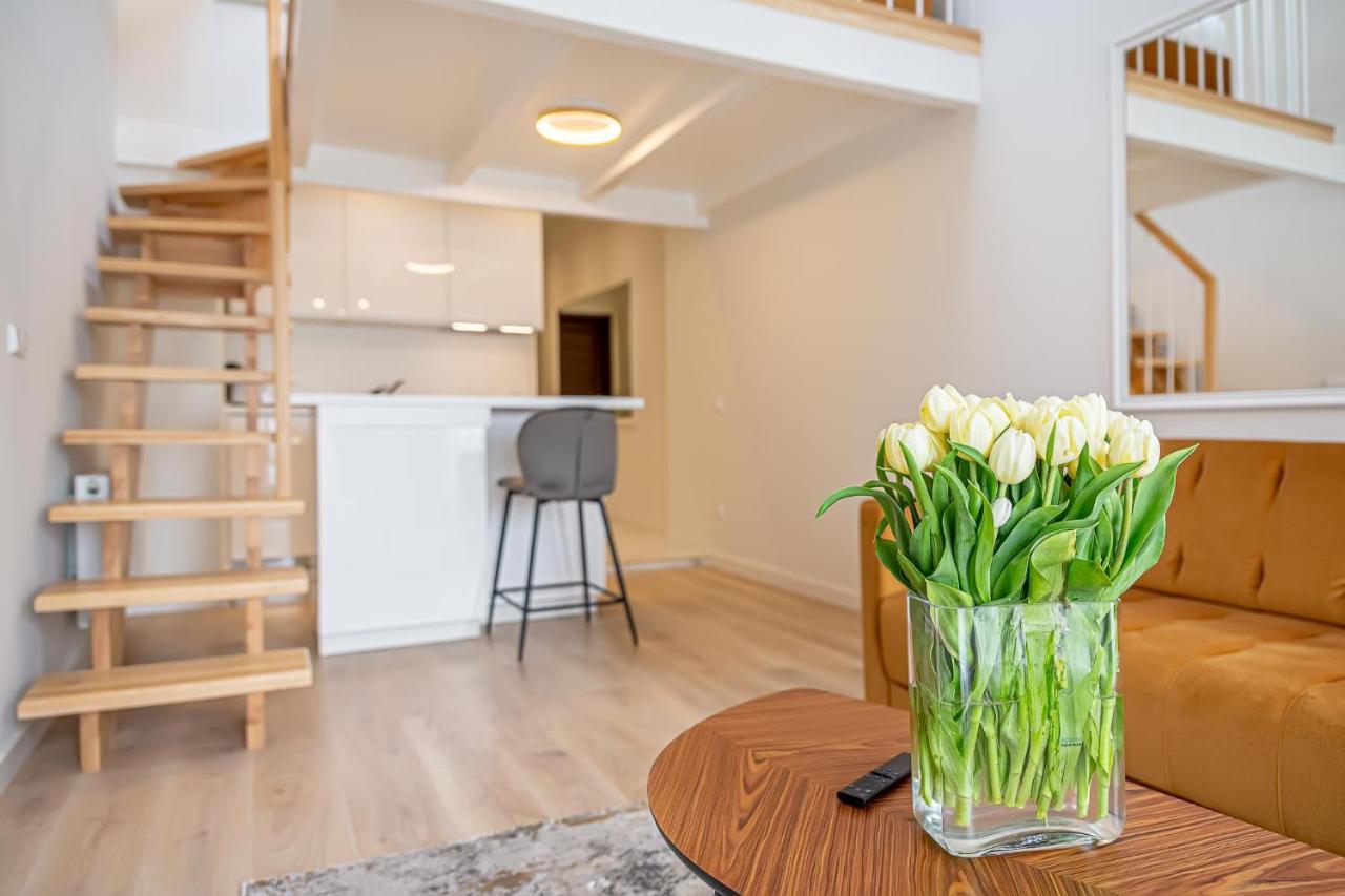Modern Loft Apartment W/Free Parking No.3 Marijampole Luaran gambar